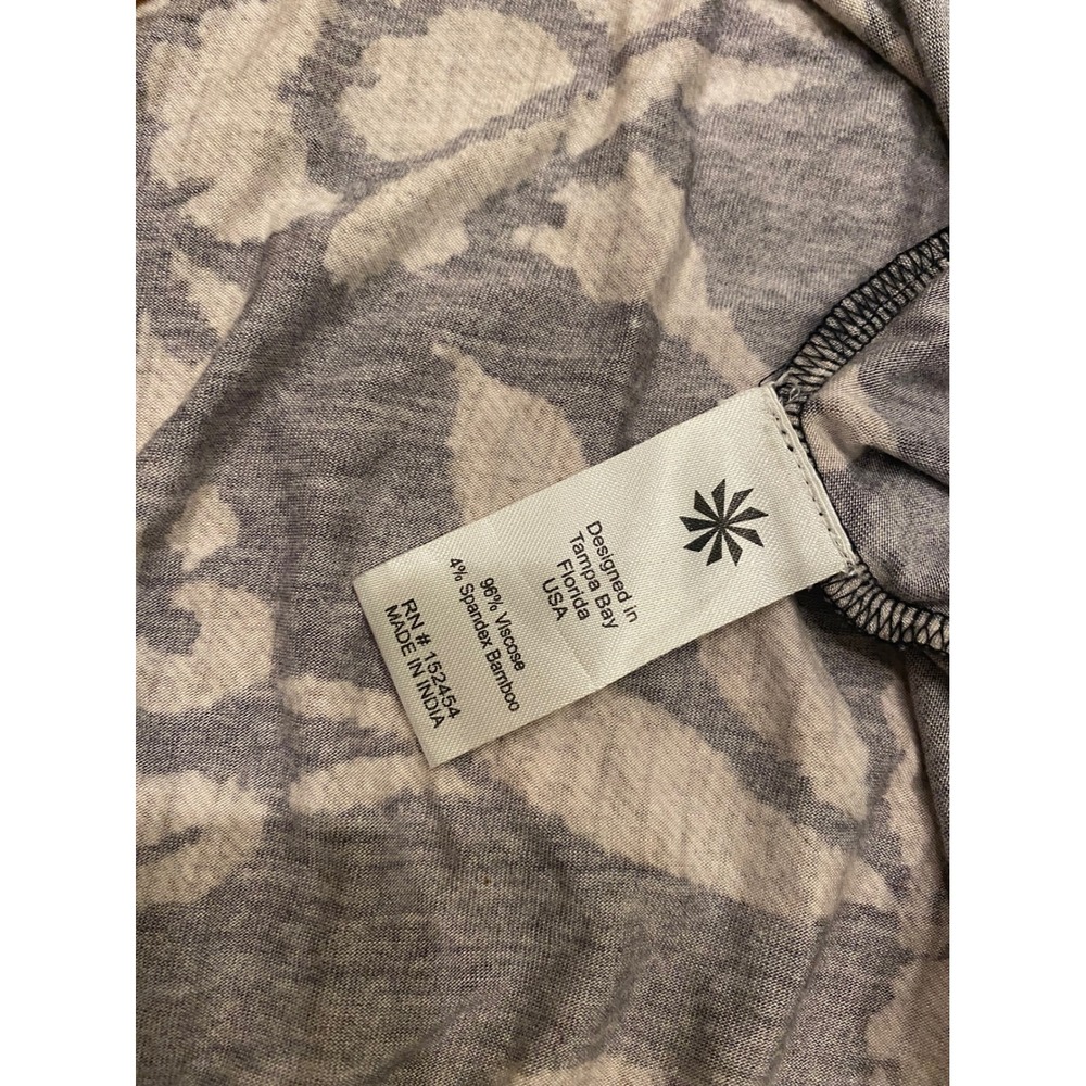 NWT Love by Kyla Seo Small Floral Tunic Top V-Neck Long Sleeve Black Yellow NEW - Picture 11 of 14